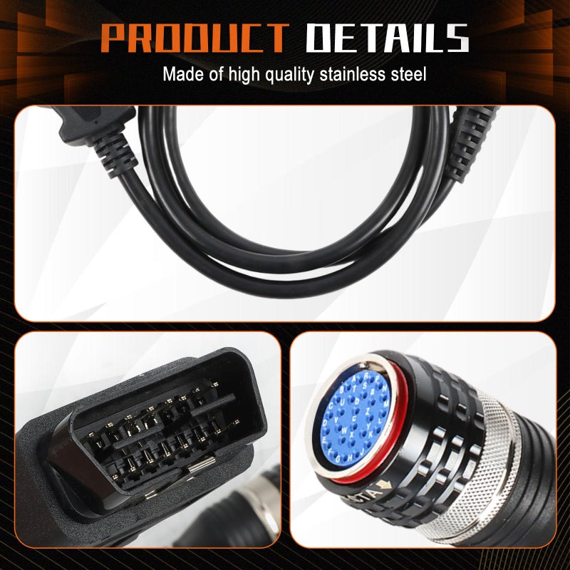 PANGOLIN 88890304 Automotive Scanner Cable OBD2 Cable for Volvo 88890300 88894000 Diagnostic Adapter Tool Excavator Spare Parts - Image 4